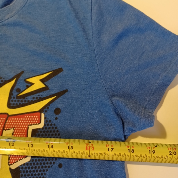 Fight For What You Beleive In Short Sleeve Blue Tshirt - Picture 4 of 6